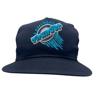 Vintage IHL Las Vegas Thunder Hockey Snapback Cap Hat